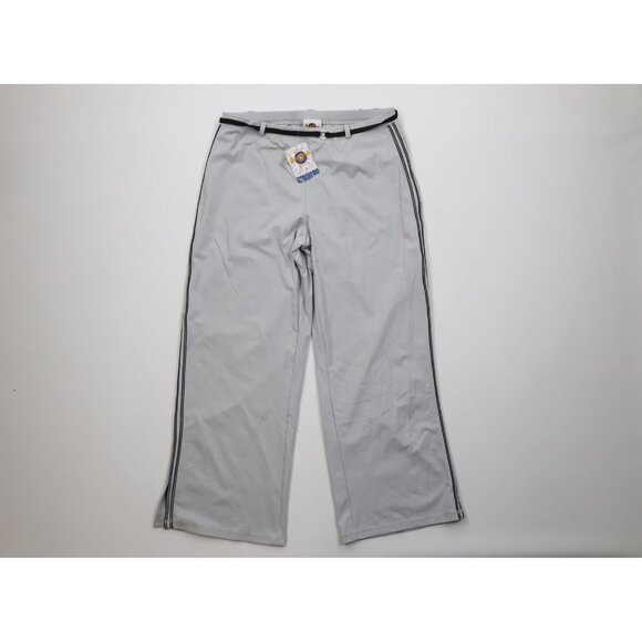 Deadstock Vtg Y2K Hard Rock Cafe Womens Medium Babydoll Cropped Wide Leg Pants - Picture 1 of 10